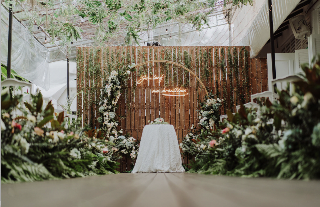 The Garage - most unique wedding venues Singapore